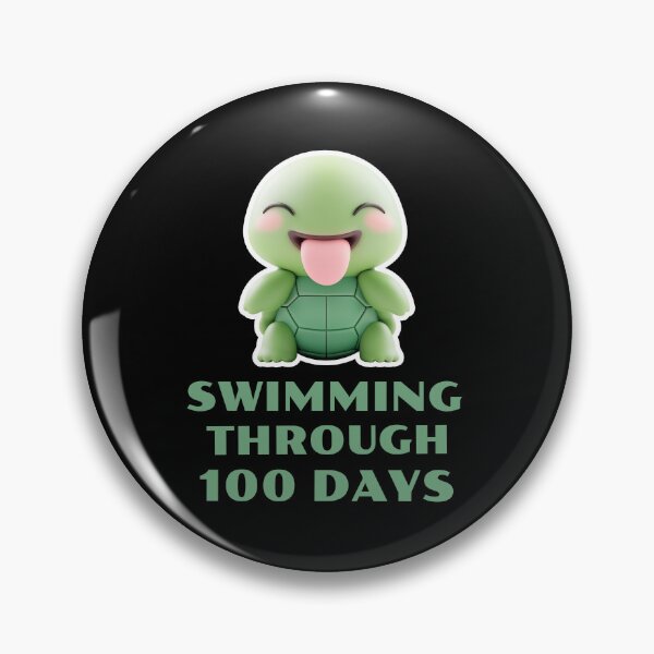 Item preview, Swimming through 100 days designed and sold by 87-Aesthetics.