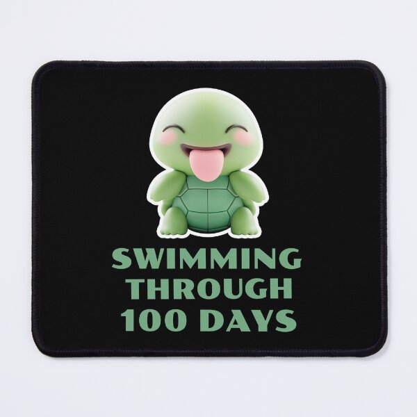 Item preview, Swimming through 100 days designed and sold by 87-Aesthetics.