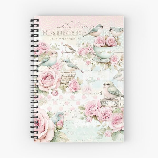 Item preview, Whimsy & Rose Aqua designed and sold by ShabbyArtCo.