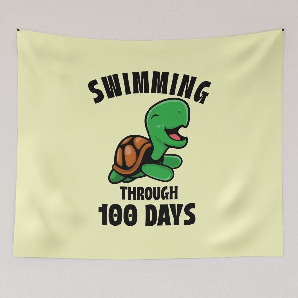 Item preview, Swimming through 100 days designed and sold by 87-Aesthetics.