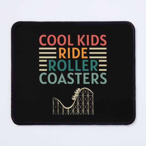 Item preview, Cool Kids Ride Roller Coasters Amusement Park Lover Vintage designed and sold by MouDantArts.