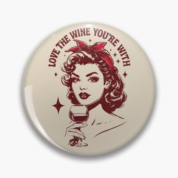 Item preview, Cute Wine Retro Woman Funny Quote designed and sold by SStarDesigns.