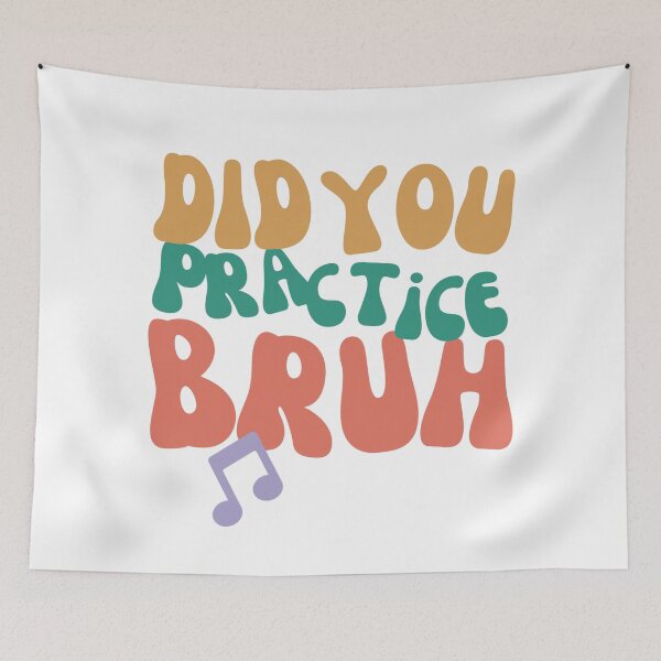 Item preview, Music teacher practice record shirt designed and sold by TaraPen.