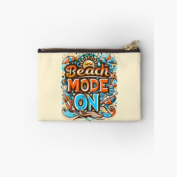 Item preview, Beach Mode On, typography designed and sold by maxmaj.
