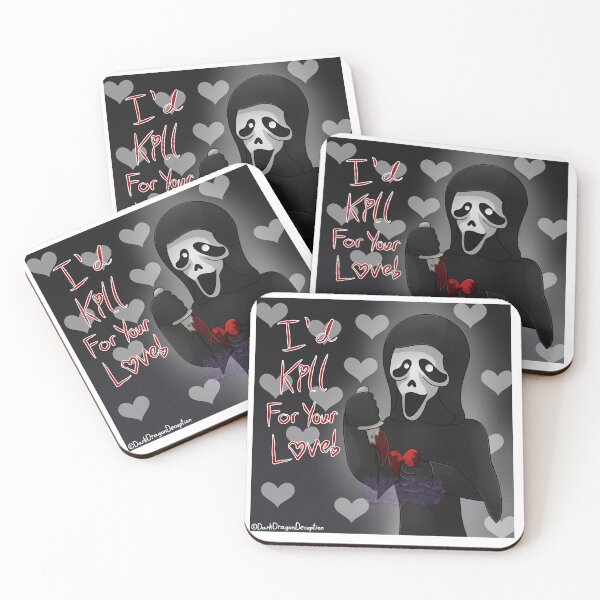 Artikelvorschau, Ghostface Valentinstag (Scream) entworfen und verkauft von DarkDragonDeception - Claudia.