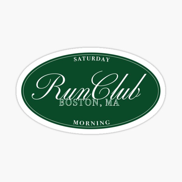 Item preview, Saturday Morning Run Club Boston MA designed and sold by ddiggins.