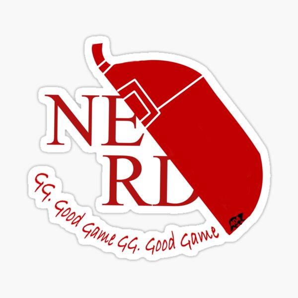 Item preview, Nerd Sticker from Pantheon designed and sold by TrashPandaSec.