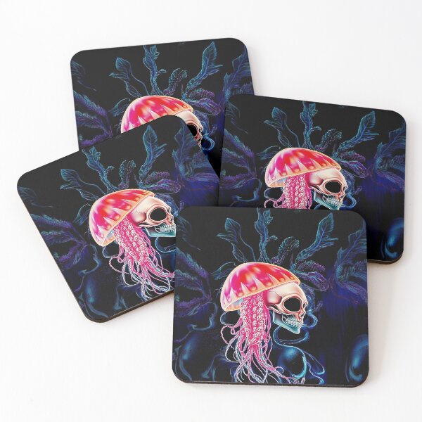 Item preview, Neon Jelly Skull designed and sold by Pebbledrops.