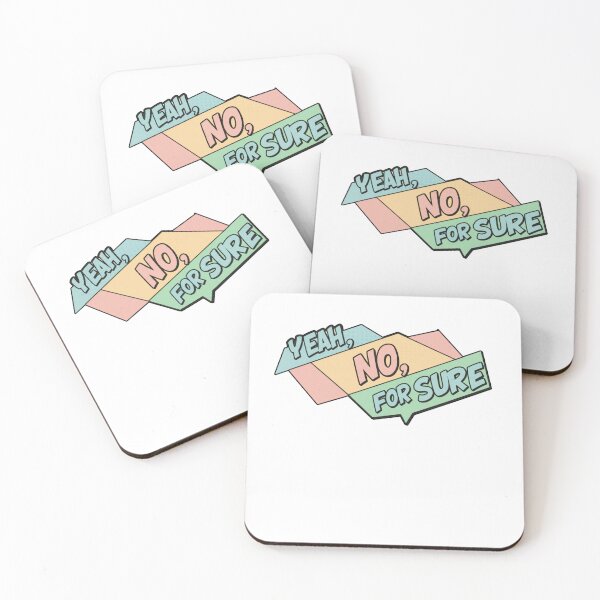 Item preview, YEAH, NO, FOR SURE designed and sold by FitEnvy.