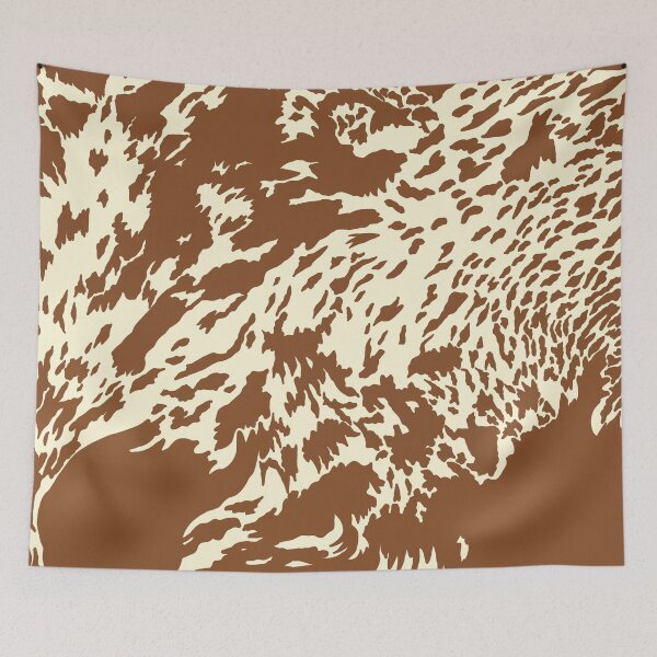 Item preview, Cow hide print pattern designed and sold by Alohamagic.