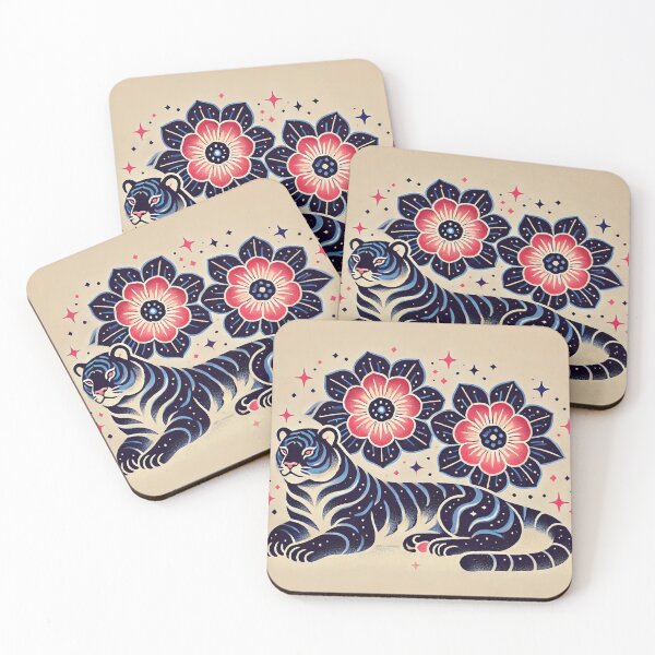 Item preview, Tiger and Blooms designed and sold by zzz888.