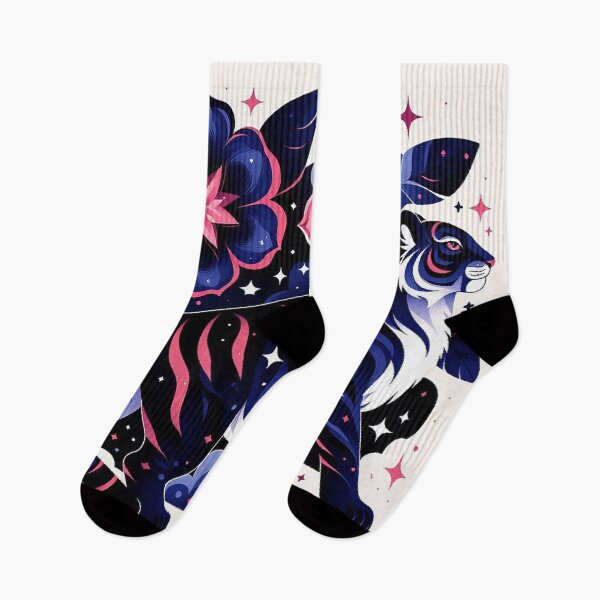 Item preview, Mystic Tiger and Cosmic Garden designed and sold by zzz888.
