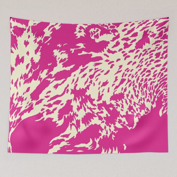 Item preview, Pink cow hide pattern designed and sold by Alohamagic.