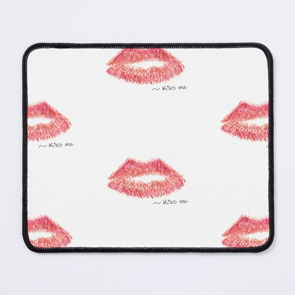 Item preview, Lips that say “Kiss me” designed and sold by HoneyBeeAngieLee.