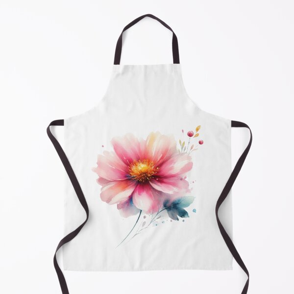 Item preview, watercolor pink flowers designed and sold by Bellus7.