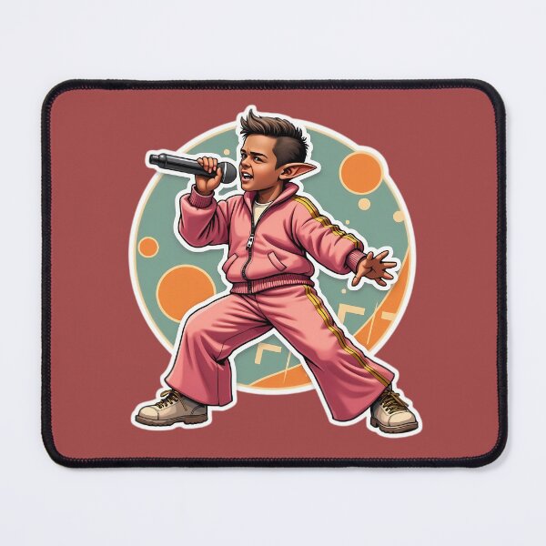 Item preview, Rapper Elf in Action designed and sold by Artbellachi.