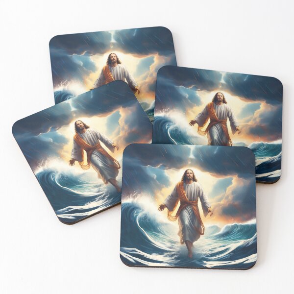 Item preview, Jesus walking on Water designed and sold by lapart.