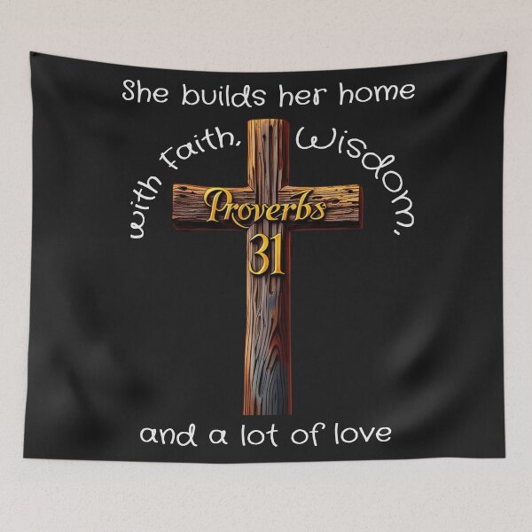 Item preview, Proverbs 31 woman graphic design designed and sold by JennyFinns.