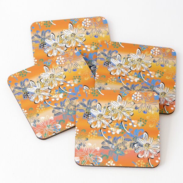 Item preview, Daisy Delight on Variegated Peach  designed and sold by Sharon Schwalbe.