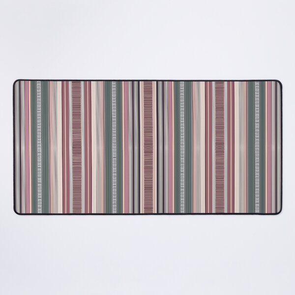 Item preview, Pink and Sage Stripes designed and sold by Honey Crystal Fashion and Homegoods .