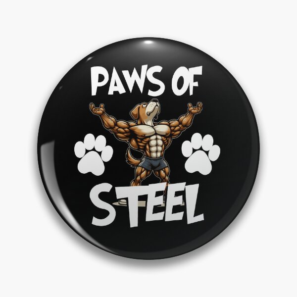 Item preview, Paws of Steel Bodybuilding Pet Fun designed and sold by machasting.