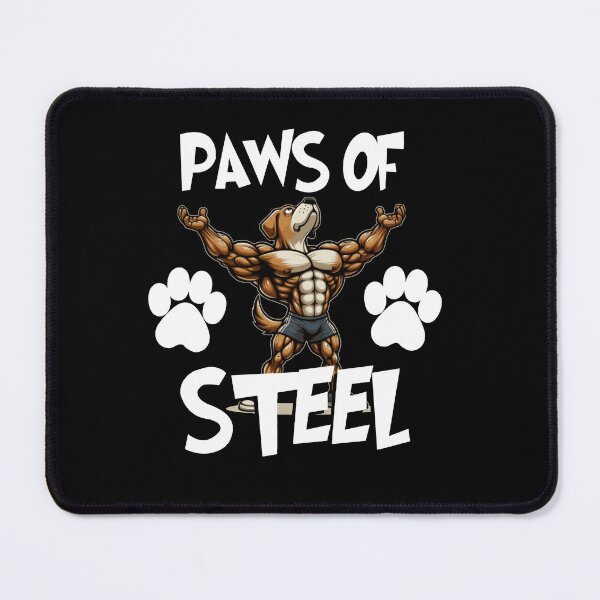 Item preview, Paws of Steel Bodybuilding Pet Fun designed and sold by machasting.
