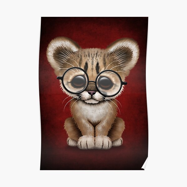Cougar Cub Cartoon Posters for Sale | Redbubble Cougar Cub Cartoon Posters for Sale | Redbubble