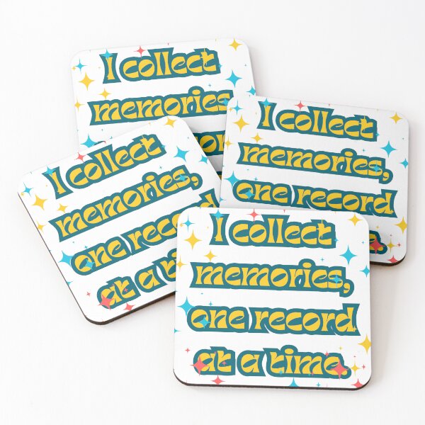 Item preview, Vinyl Collector Quote I collect memories, one record at a time. designed and sold by ugsdesignS.