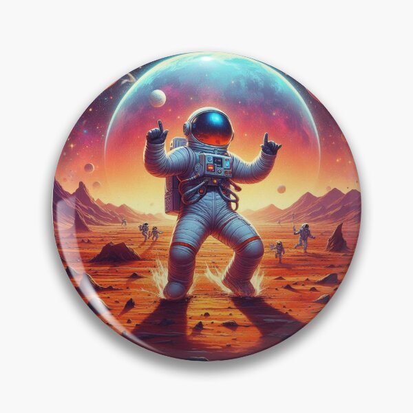 Item preview, Dancing Astronaut designed and sold by WyckedLynn.