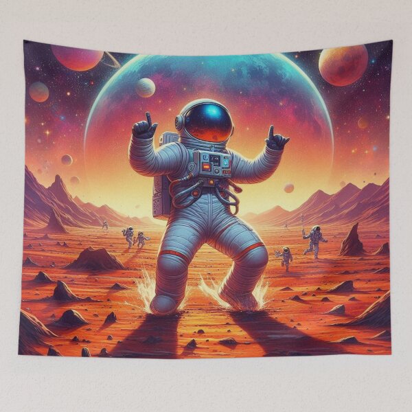 Item preview, Dancing Astronaut designed and sold by WyckedLynn.