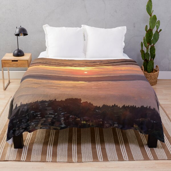 Item preview, Flying by Puget Sound Sunset (Oil Painting) designed and sold by flyscenicair.