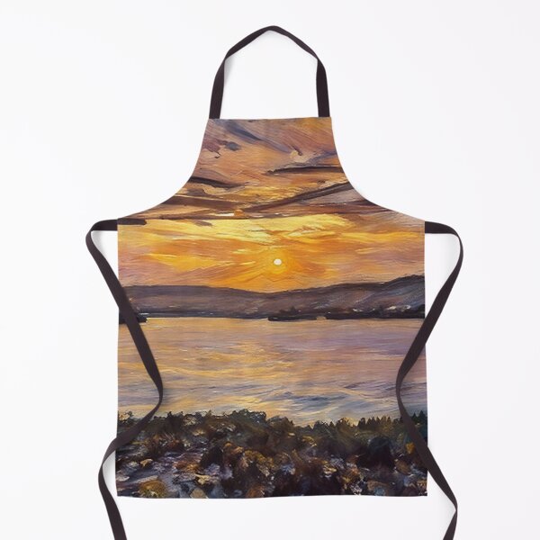 Item preview, Flying by Puget Sound Sunset (Pastel) designed and sold by flyscenicair.