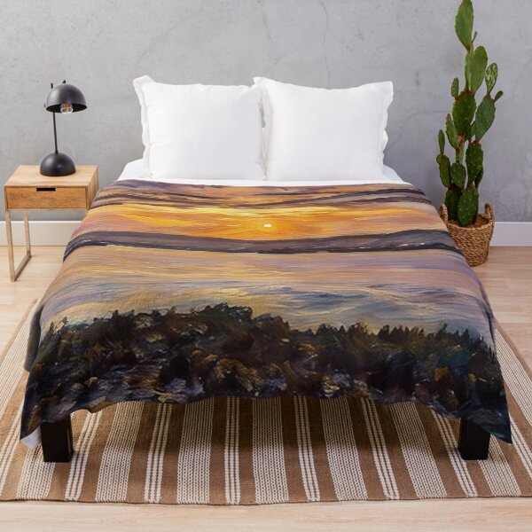 Item preview, Flying by Puget Sound Sunset (Pastel) designed and sold by flyscenicair.