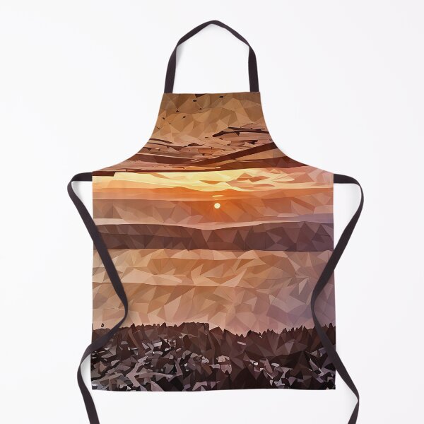 Item preview, Flying by Puget Sound Sunset (Poly Art) designed and sold by flyscenicair.