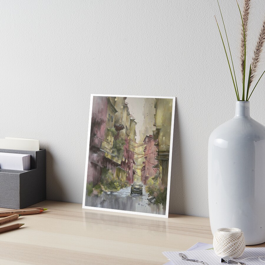 Item preview, Art Board Print designed and sold by AIbymark.