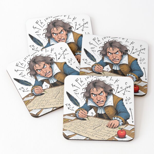 Item preview, Mathematical Madness - The Genius at Work designed and sold by TopUpDesign.