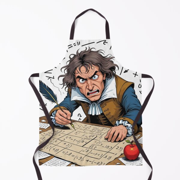 Item preview, Mathematical Madness - The Genius at Work designed and sold by TopUpDesign.