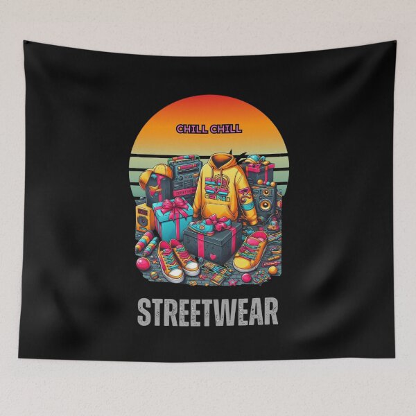 Item preview, Streetwear Gifts, Urban Style Gifts, Retro Streetwear designed and sold by PixelStoneDesign .