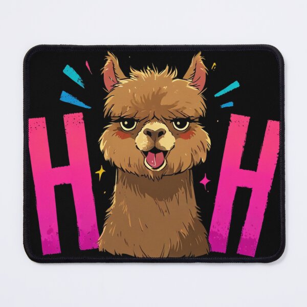 Item preview, Funny Alpaca HUH - Cute Kawaii Llama Meme designed and sold by TopUpDesign.