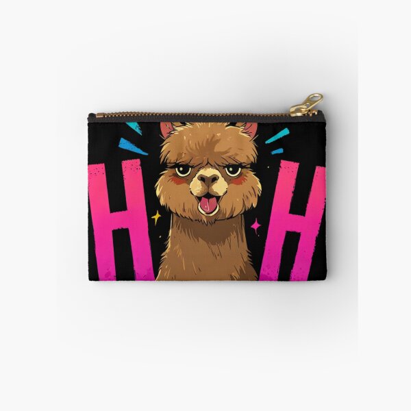 Item preview, Funny Alpaca HUH - Cute Kawaii Llama Meme designed and sold by TopUpDesign.