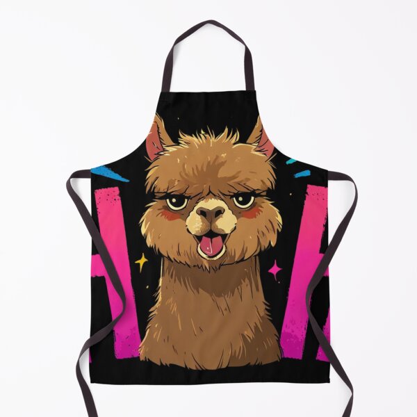 Item preview, Funny Alpaca HUH - Cute Kawaii Llama Meme designed and sold by TopUpDesign.