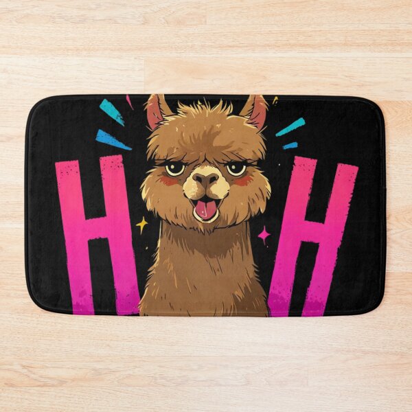Item preview, Funny Alpaca HUH - Cute Kawaii Llama Meme designed and sold by TopUpDesign.