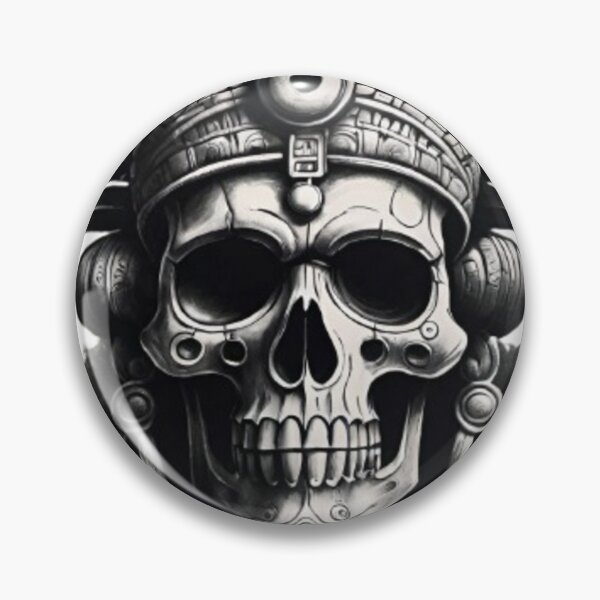 Item preview, mayan skull sketch designed and sold by optimusprime39.