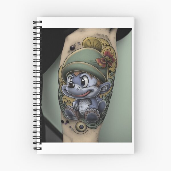 Item preview, Blue Bear Tattoo designed and sold by Aibymark.