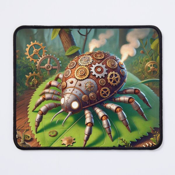 Item preview, Steampunk Wood Tick designed and sold by Sillytoe.