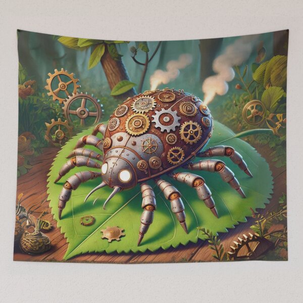 Item preview, Steampunk Wood Tick designed and sold by Sillytoe.