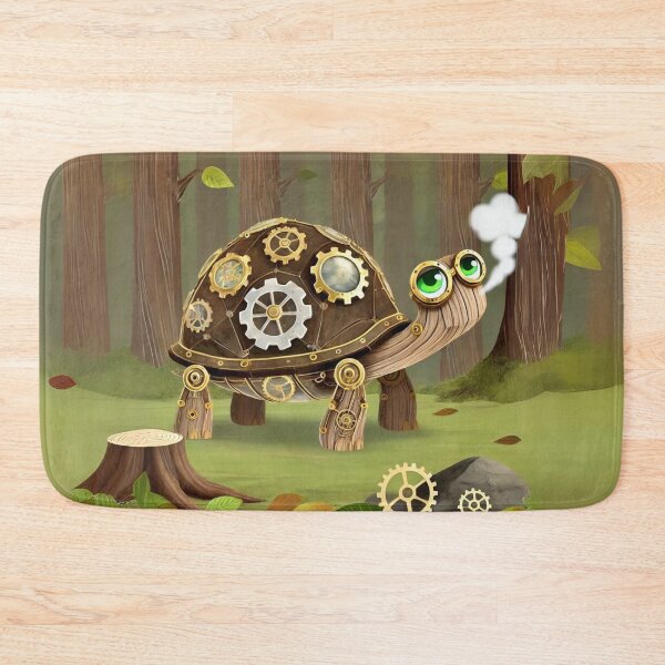 Item preview, Steampunk Wood Turtle designed and sold by Sillytoe.