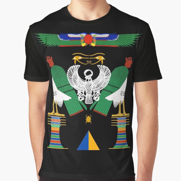Item preview, Egyptian Soul BA Kemetic T-Shirt designed and sold by Rahimseven.