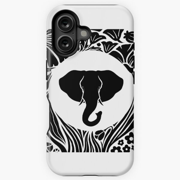 Item preview, Safari Spotlight: Elephant (light background ver.) designed and sold by JellyDrago.