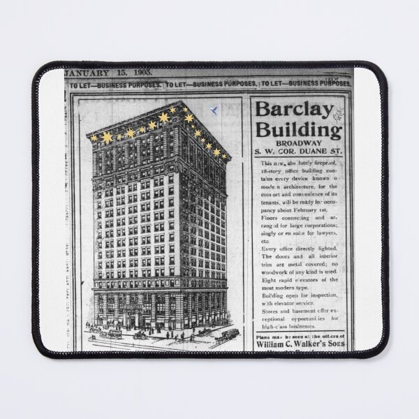 Item preview, 1905 Barclay Building designed and sold by PatchworkGirl21.